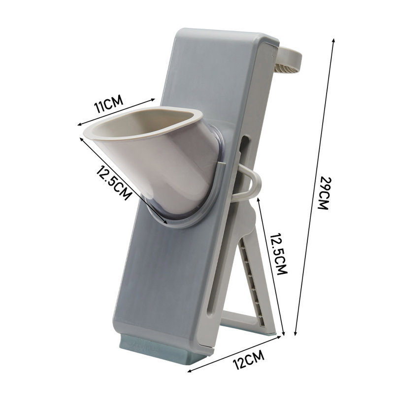 Belfry Kitchen Bedoya Slicer, Grey