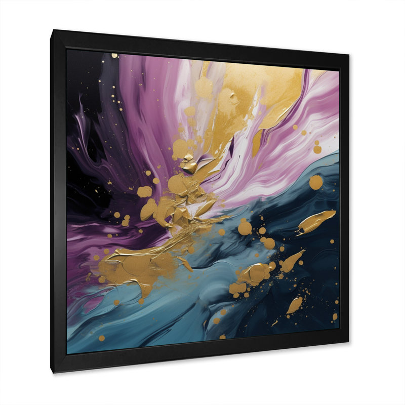 Impression sur toile, Cadre photo noir, H 16 po x l 16 po x P 1 po