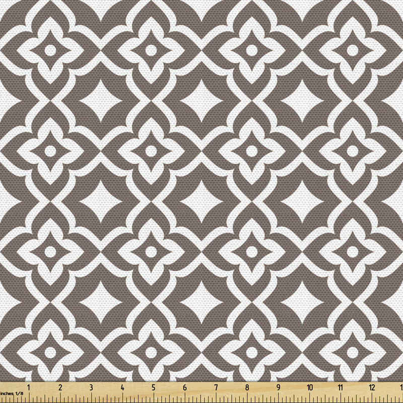 Tissu rétro Ambesonne, l 58 po x L 108 po