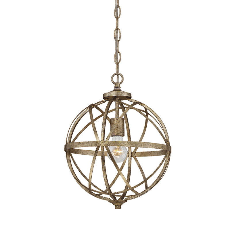 Fager 1 - Light Single Pendant, Vintage Gold