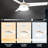 Nikkei 48'' Ceiling Fan with LED Lights-1649719804