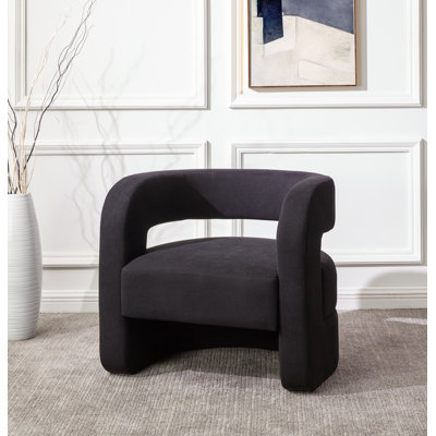 Fauteuil demi-tonneau l 32 "Anissa