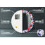 Huldar Glass Flat Wall Mirror