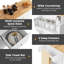 127 cm W Kitchen Island with