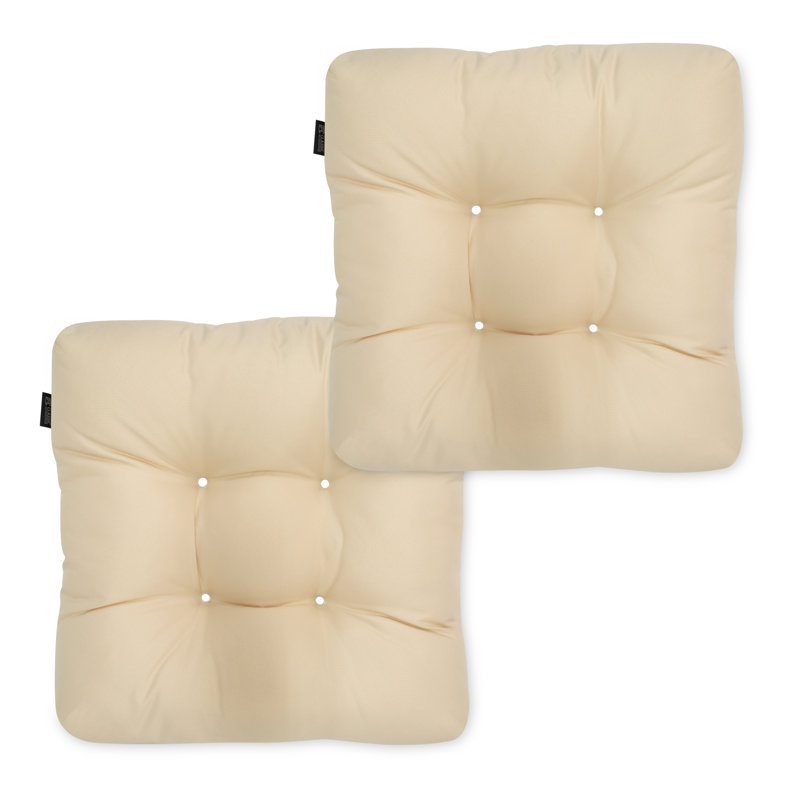 Bergholt Patio Seat Cushion, 19in. W, Soft Beige