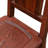 Fireside Lodge Barnwood Artisan Dining Side Chair - Antique Oak Seat