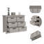 Commode double 6 tiroirs l 47,24 po-766581186