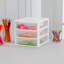 Rangement en plastique 3 tiroirs Sterilite Clearview-103526229