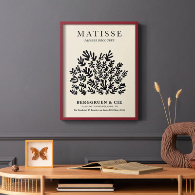 Matisse CXC, reproduction encadrée - bois massif