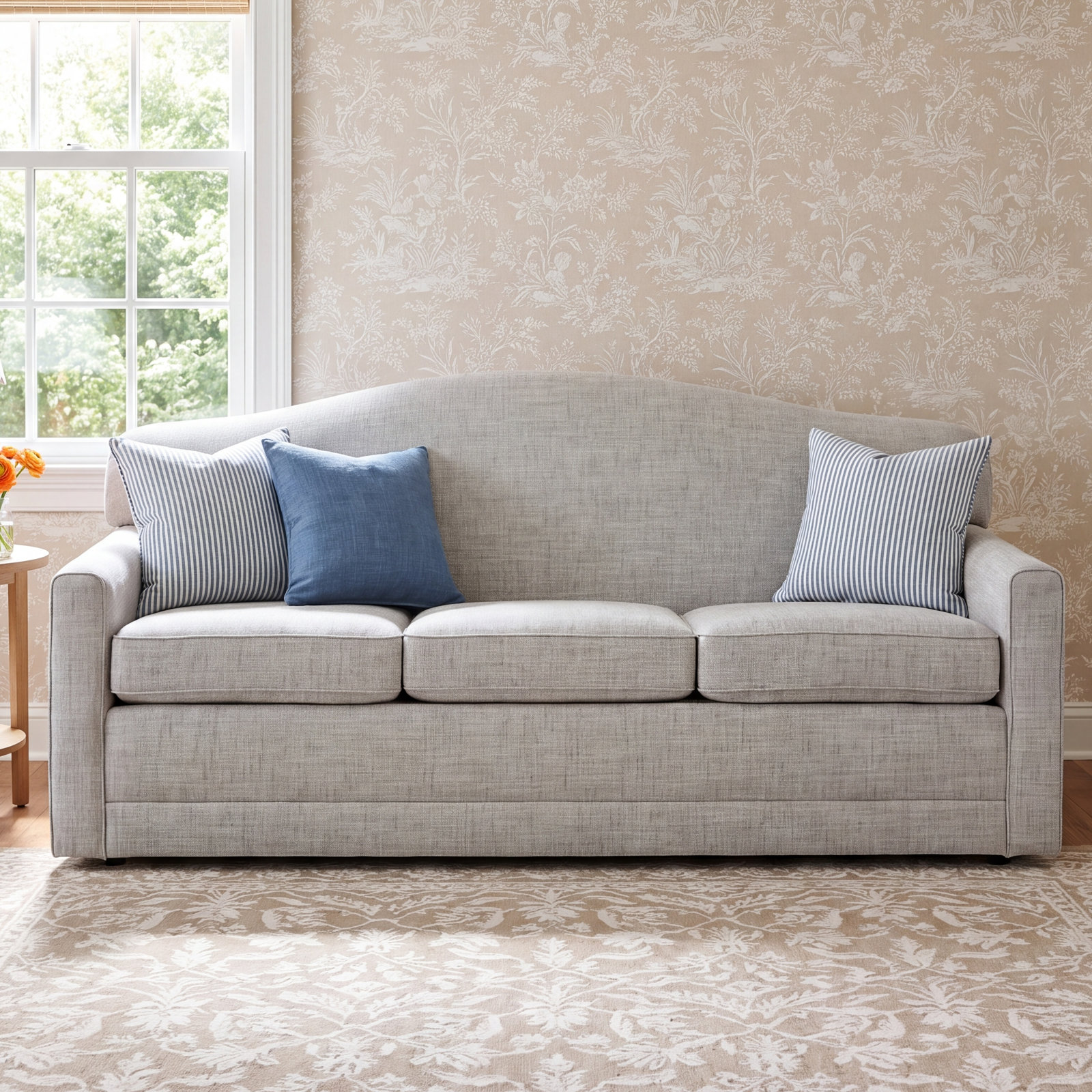 Tillie 3-Seat Sofa, Gray