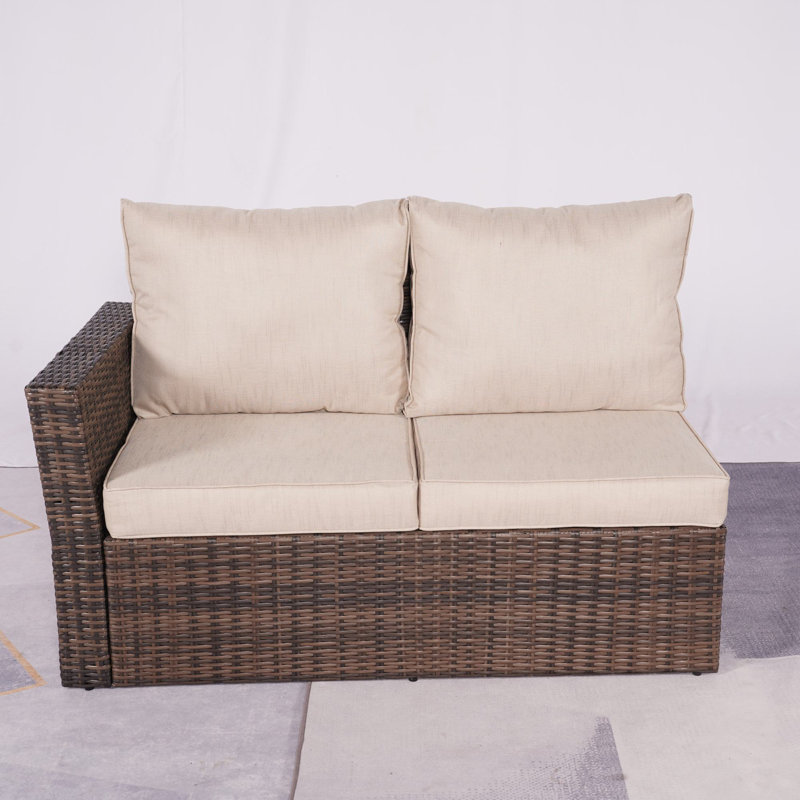 9 - Person Patio Conversation Set with Cushions