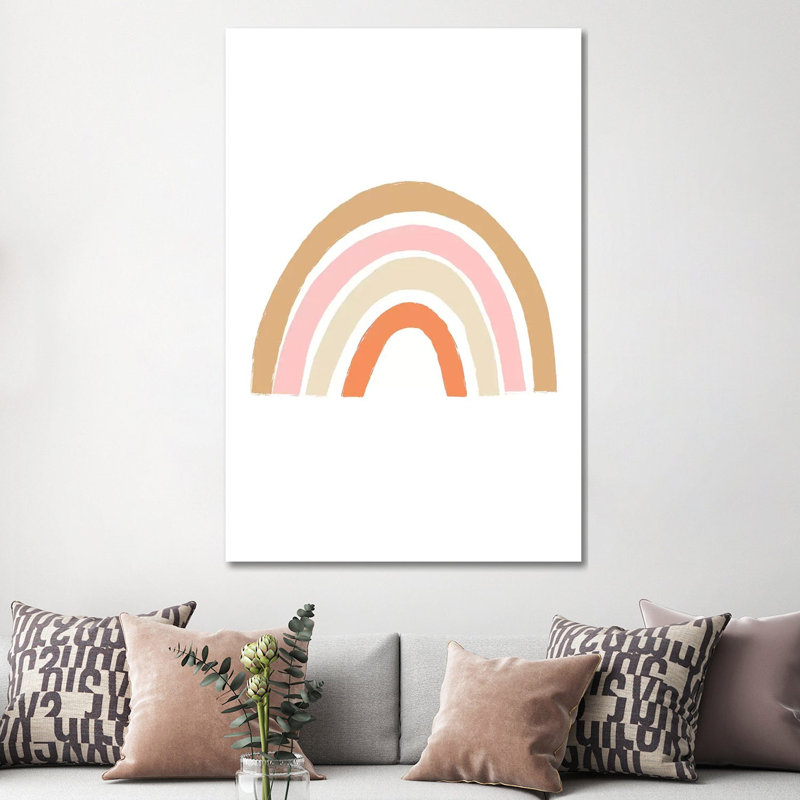 Sunset Rainbow by Leah Straatsma - Wrapped Canvas Gallery-Wrapped Canvas Giclée, 152.5 cm H x 101.5 cm W