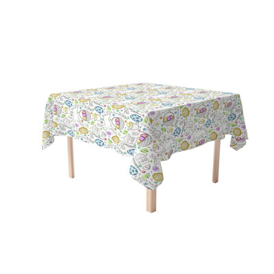 Joy Floral Easter Tablecloth