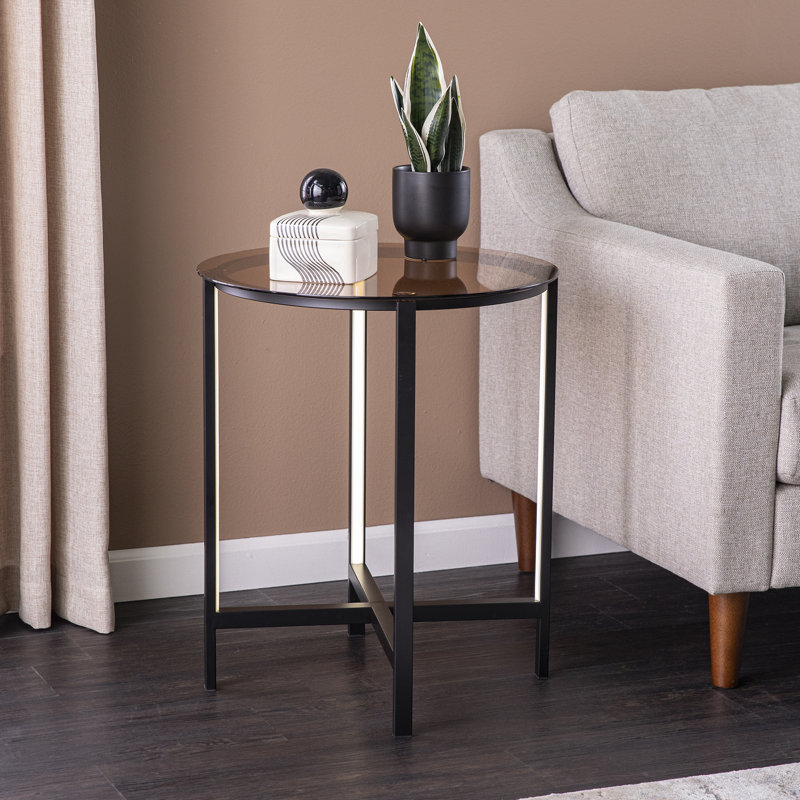 Appollonia End Table w/ LED Lighting