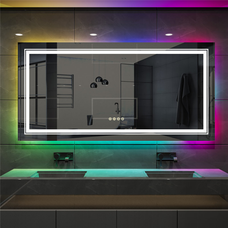 Flat Wall Mirror, 23.6" x 47.2"