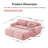 80.3" U-Shaped 2-Seater Sofa with Ottoman-1179950355