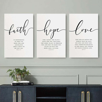 3 Piece Wrapped Canvas Print