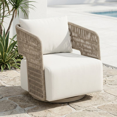 Chaise pivotante pour l'extérieur Maldives