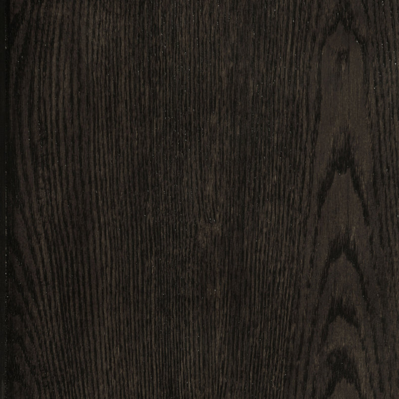 Table de salle à manger ronde avec tiroir Dark Cocoa