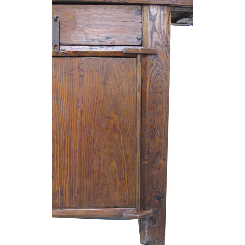 19th Century Rustic Elm Buffet
