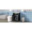 Ensemble de meuble-lavabo 24 po avec lavabo en céramique, meuble-lavabo peu encombrant - l 24 po x P 18 po x H 34 po, 2 portes à fermeture en douceur
