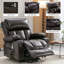 Le fauteuil électrique électrique Power Lift, adapté aux personnes âgées, avec fonctions de chauffage et de vibration, cuir polaire avec USB, peut être utilisé pour s'allonger.-1663649212