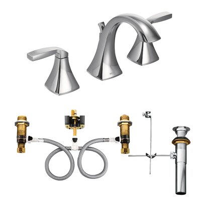 Voss Widespread Bathroom Faucet -  Moen, T6905-9000