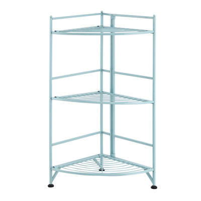 Lakeya 32.50' H x 13.75'' W Metal folding Shelving Unit