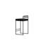 Beachley Upholstered Counter Stool with Metal Frame