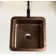 Pure Copper Hand Hammered Glasgow Dual Mount Single Bowl Bar Prep Sink 12" 