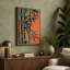 Bamboo in Teal and Gold Botanical - Wrapped Canvas-1578232192-1578232204