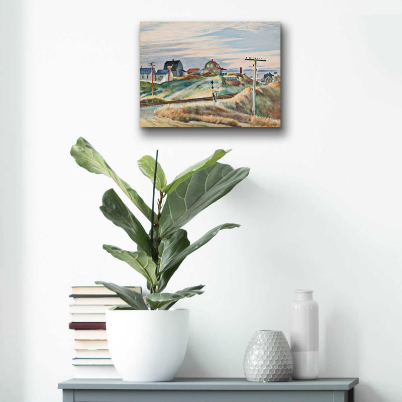 "Chalets à North Truro" par MASTERS, H 12 po x l 16 po x P 0,13 po