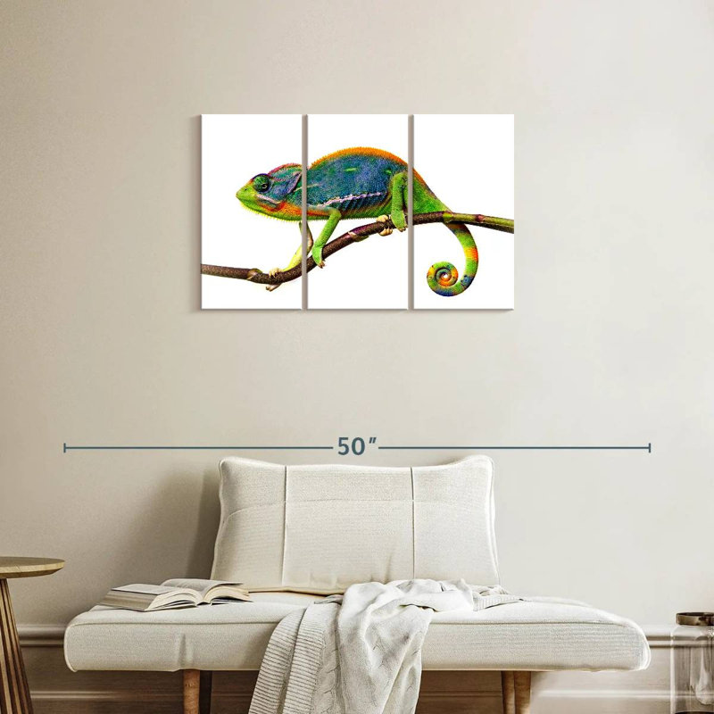 Brampt Still Chameleon, 20" H x 33" W