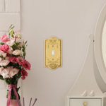 Meadows 1-Gang Toggle Light Switch Wall Plate