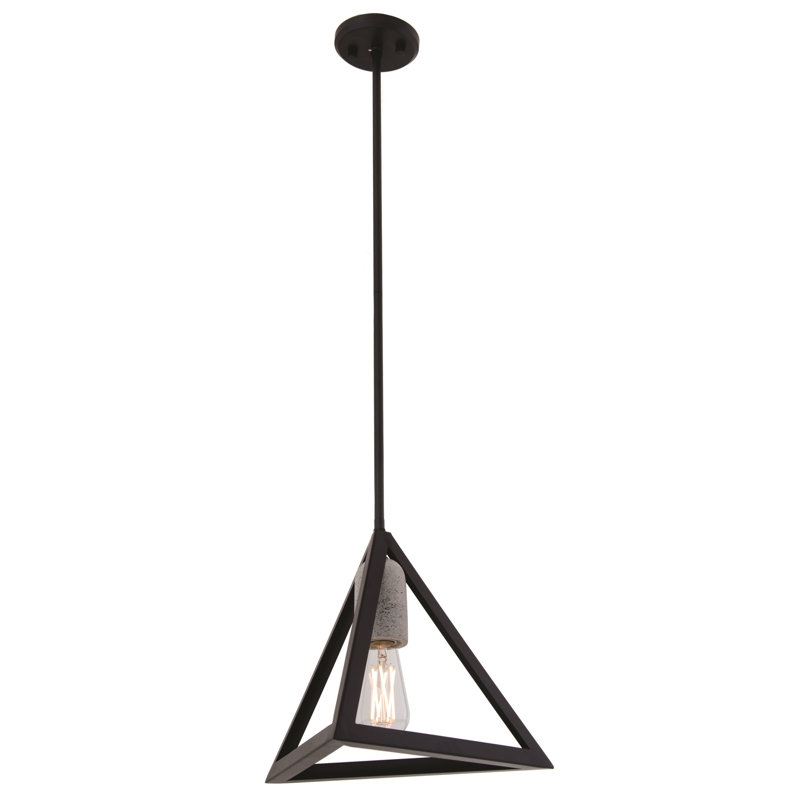 Luminaire suspendu géométrique 1 lumières simple Muneeb