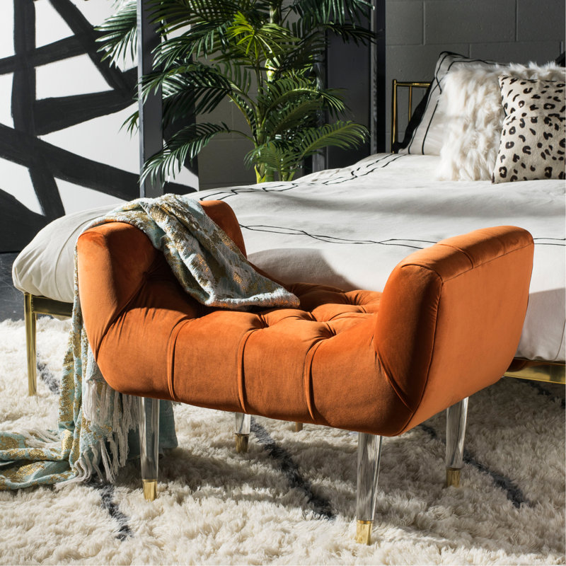 Broomvane Upholstered Bench, Sienna