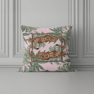 Rumble In the Jungle Indoor Throw Pillow