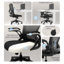 Model U Folding Office Chair – Ergonomic High-Rebound Mesh, Compact Foldable Design, Gaming & Desk Use-855076066-853250524