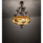 Luminaire suspendu 4 lumières pinecone 24 "
