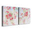 «Pink Pleasure I», ensemble de 2 reproductions d'art sur toile tendue-1832241446