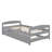 Twin Size Platform Bed With Trundle-227811759