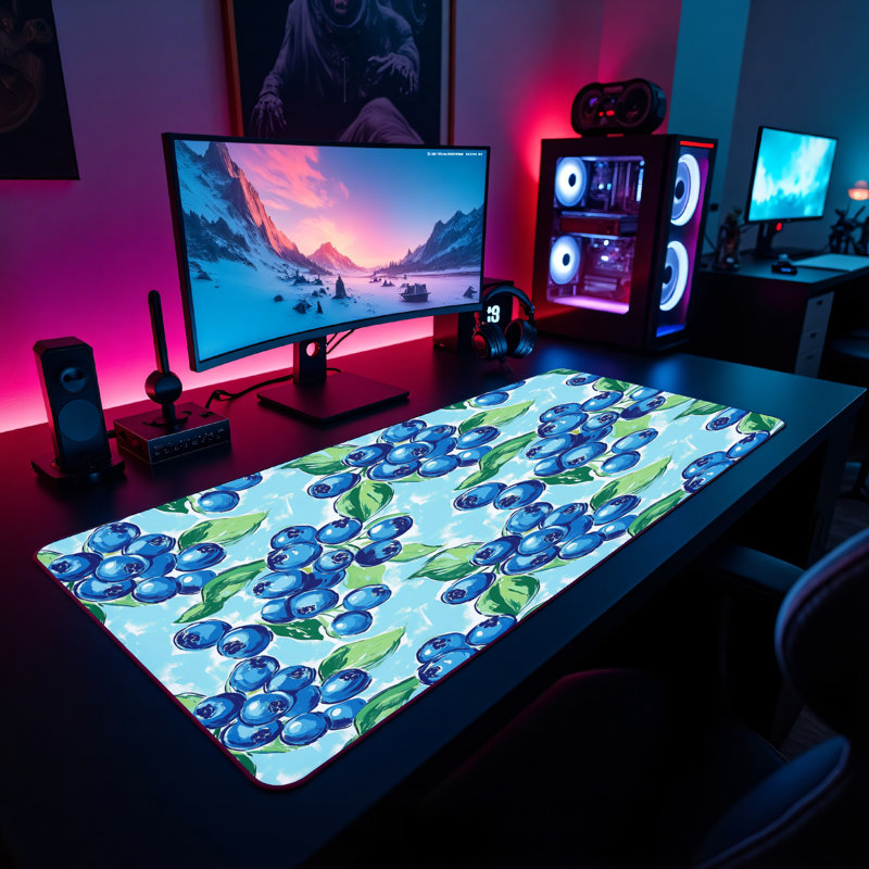 Polyester Desk Pad, 31.5x15.5