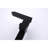 Stainless Steel Tub Filler With Handheld Shower And Waterfall Spout - Matte Black, High Flow, Rust & Corrosion , Freestanding For A Bathing Experience Faucet Black Steel, Spout, Modern Bath