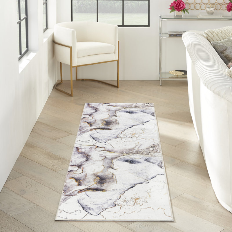 Stacie Daydream Machine Washable Area Rug, Runner 2'2" x 7'6"