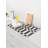 Checker Black Stone Quick Drying Mat