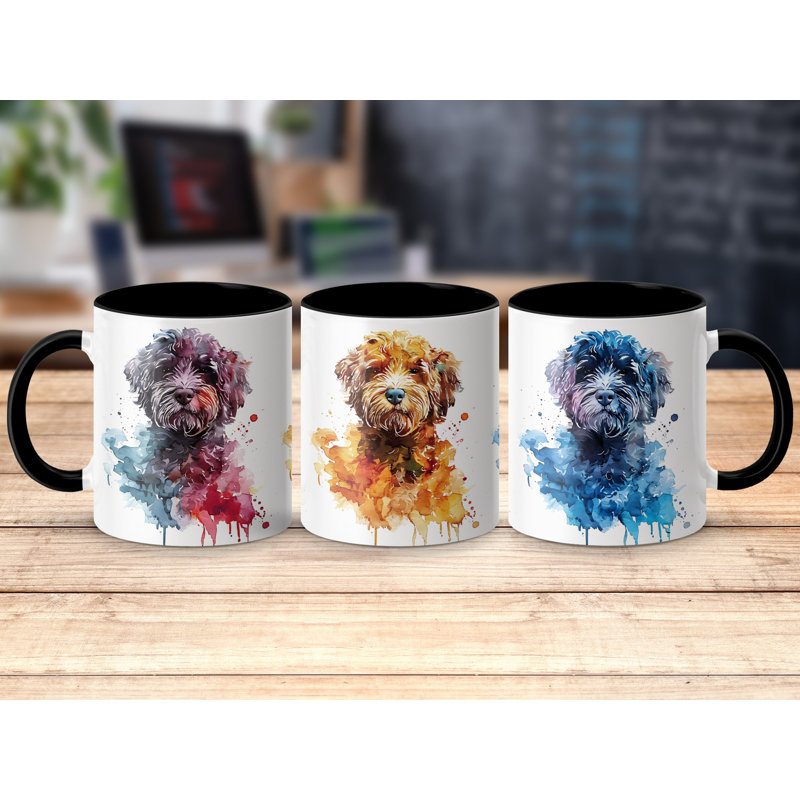 Ceramic Coffee Mug, 3, Black