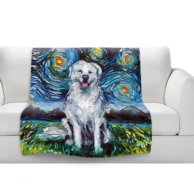 Hand Woven Throw Blanket, 68" x 80"