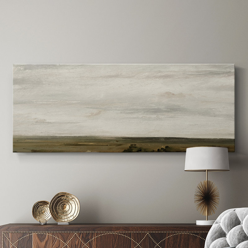 Série paysage - MCXV III - Toile tendue avec châssis - Prêt à accrocher, H 12 po x l 30 po