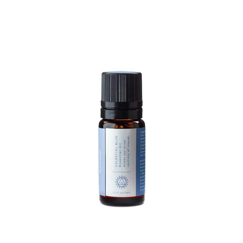 Mélange chakra d'huile essentielle, Bleu céleste