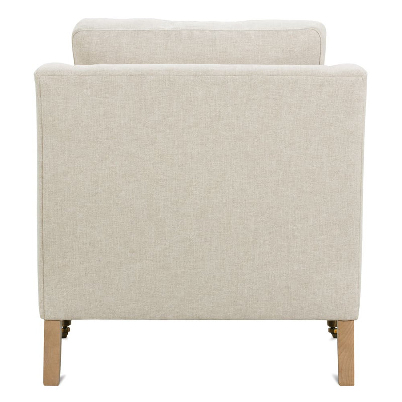 Madeline Armchair, Washed Oak, Straw (BU102-28)